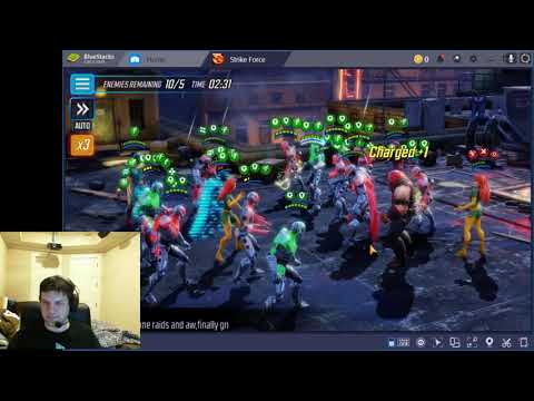 Arena - Phx-Myst-Mags-Vis-Ultron vs 6 Red Star Phx-Ultron-Min-Mags-Juggs  - Marvel Strike Force