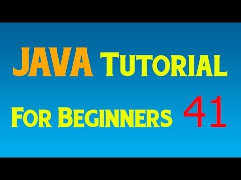 Java Tutorial for Beginners - 41 - Setting up the GUI and the JFrame and JButton