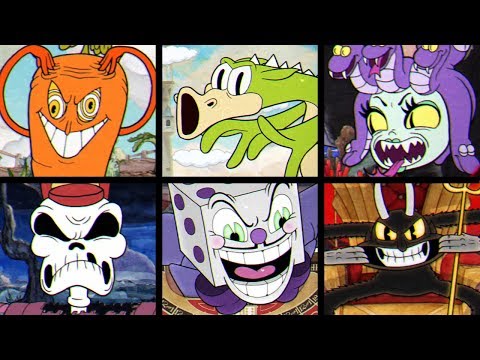 Cuphead for Switch: All Bosses - Expert Difficulty (No Damage + S Ranks)