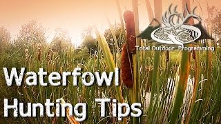 Waterfowl Hunting Tips for Beginners preparing for Goose and Duck Season