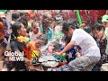 Thailand S Annual Songkran Water Festival Kicks Off With A Splash In Bangkok