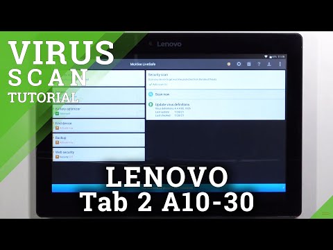 How to Virus Scan on LENOVO Tab 2 A10-30 – Security Scanning
