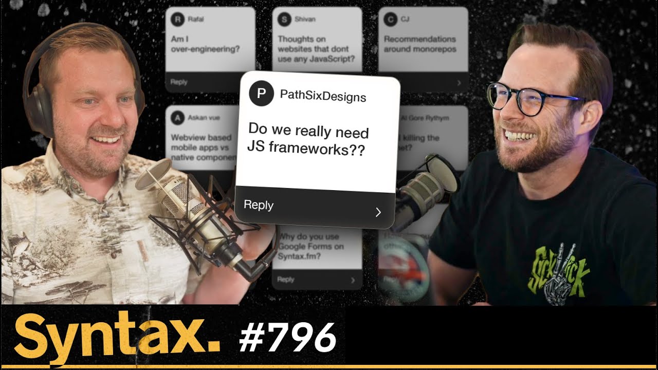 Do We Need JS Frameworks × Are You Over-Engineering? × Webview vs Native