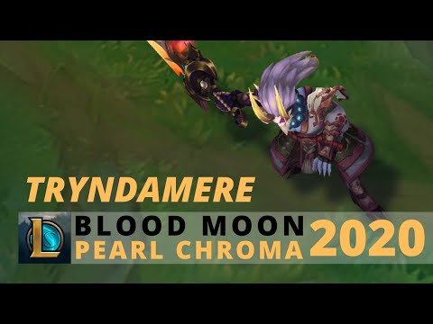 Blood Moon Tryndamere Pearl Chroma 2020 - League Of Legends