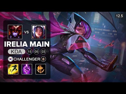 Irelking Irelia Top vs Shyvana - KR Challenger - Season 12 Patch 12.5