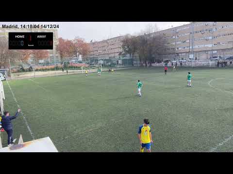 Cadete B Santa Ana vs Alcobendas CF A 1a parte
