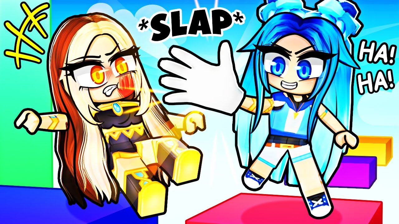 IMPOSSIBLE SLAP TOWER IN ROBLOX!