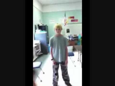 Crazy white boy gets nasty