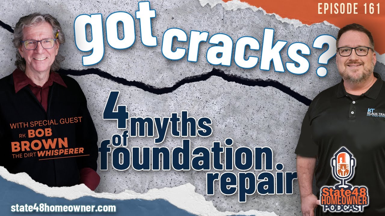 4 Myths of Foundation Repair with RK Bob Brown, The Dirt Whisperer