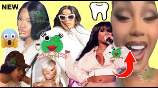 JT Drags Cardi B in New Rap Diss She Ate Crabs, Now her Whole TOOTH Missing, Cheap A** Veneers☕🐸🦷