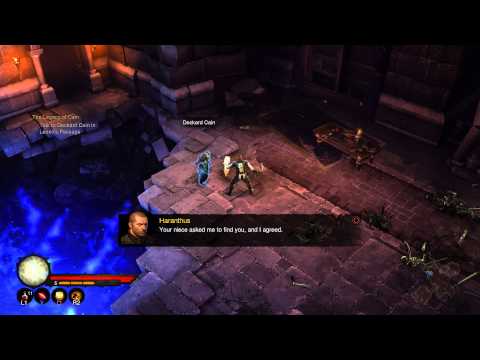 Diablo III Ultimate Evil Edition - The Legacy of Kain: Leoric's Passage: Deckard Cain Intro & Chat