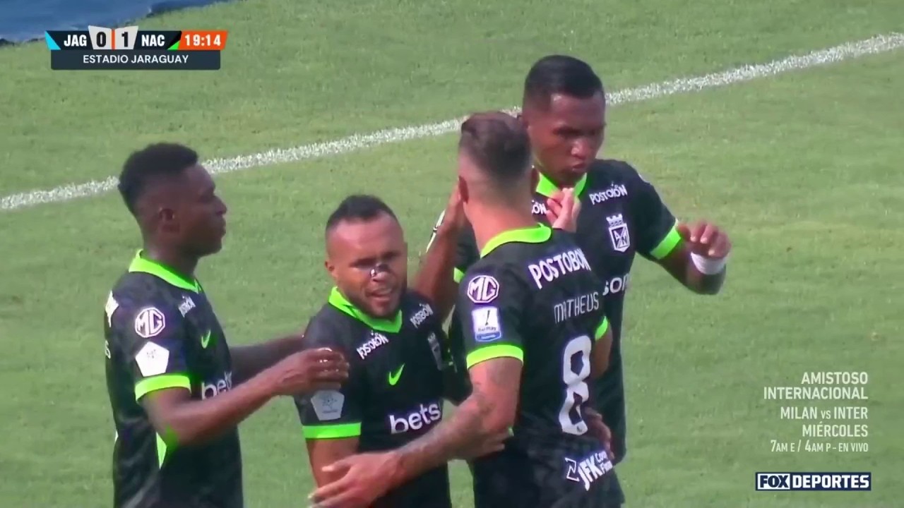 🔝🔥 GOL Andrés Sarmiento | Jaguares de Córdoba 0-2 Atlético Nacional | Clausura 2026 | Liga Dimayor