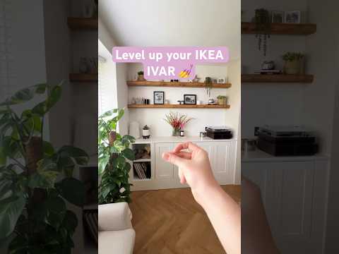 Level up your IKEA IVAR 🪄 #ikeahacks #diy #diyshorts #diyprojects #diyproject