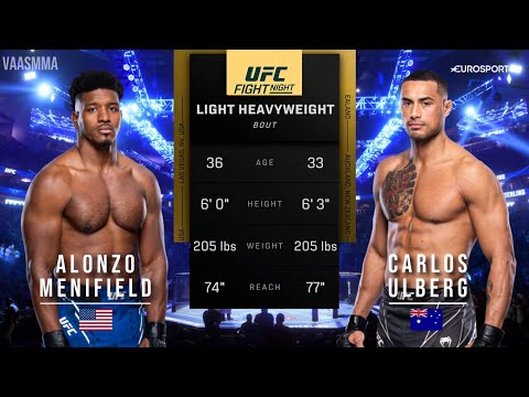 Alonzo Menifield vs Carlos Ulberg full fight