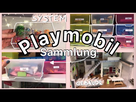 Meine Playmobilsammlung//Playmobil sortieren//Ordnung//Familie Bäcker