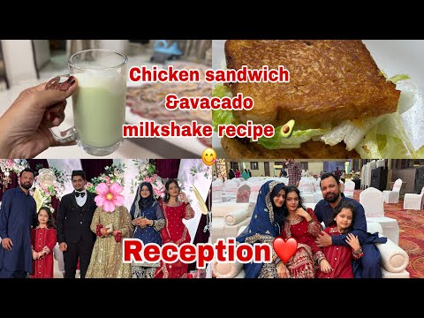 Mayka aur recipe 😋chicken Sandwich😋Reception 🌸❤️#meenazfam #shadi#chicken #recipe #family #mayka