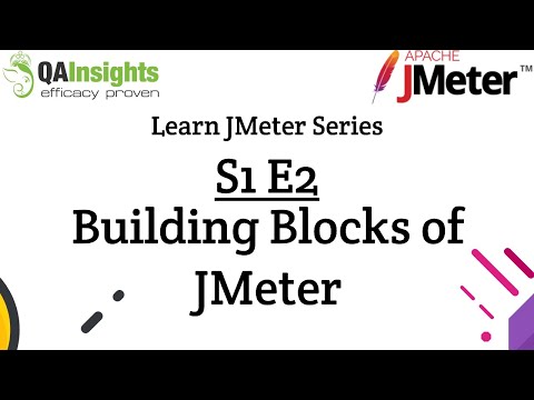 S1E2 Learn JMeter Series - Building Blocks of JMeter