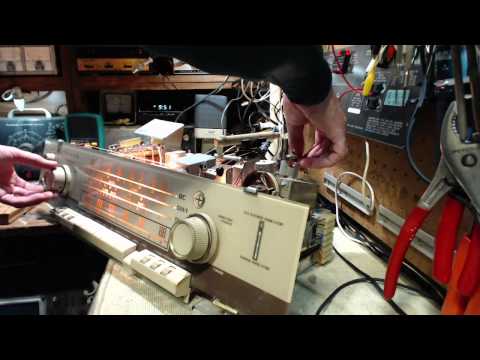 Nordmende Console Tube Radio Video #3 - New FM Tube