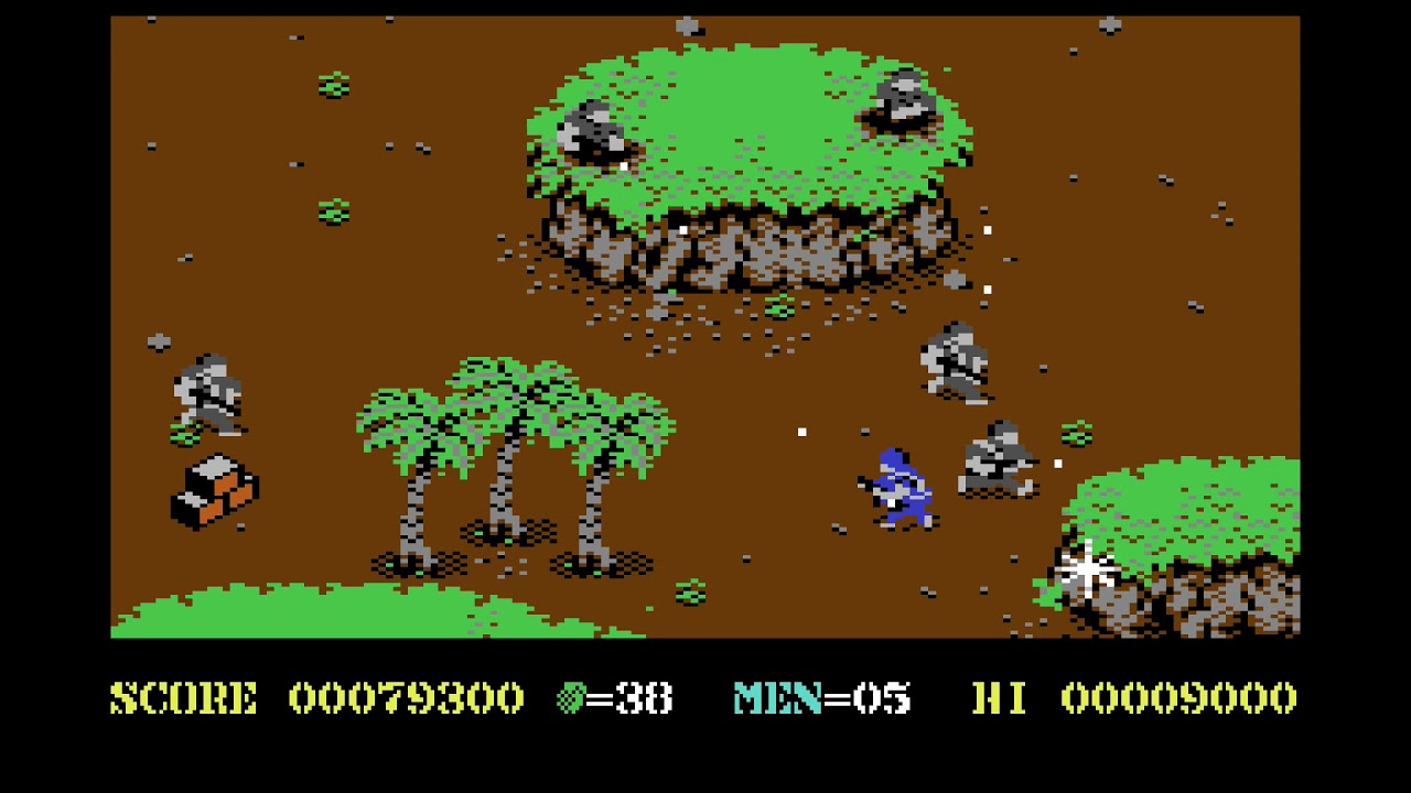 COMMANDO REMAKE - COMMODORE C64 LONGPLAY By Urien84 #C64#SHOOT#COMMANDOC64