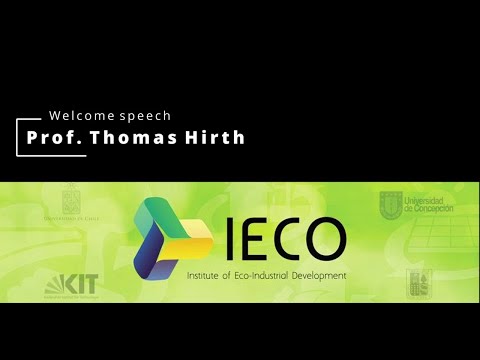 IECO Days 2021: Welcome Speech by Professor Thomas Hirth