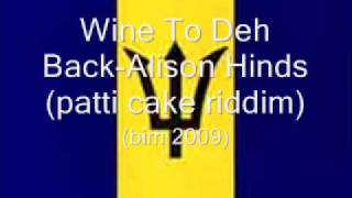 Wine To Deh Back- Alison Hinds (BIM 2009)