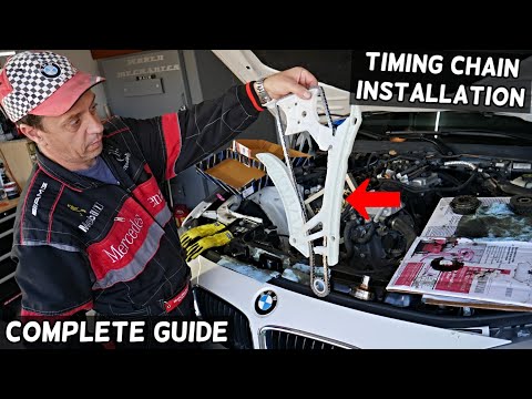 BMW F30 F31 TIMING CHAIN REPLACEMENT INSTALLATION TORQUE SPECS BMW 320i 328i