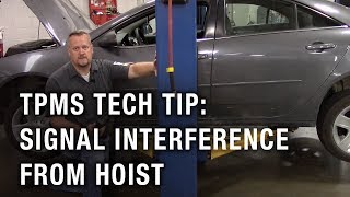 TPMS Tech Tip: Signal Interference From Hoist