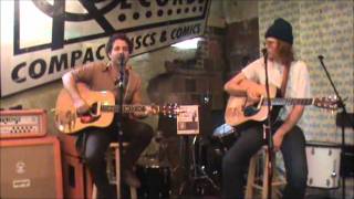 Brett Dennen &amp; Taylor from Dawes Cover James Taylor Tom Petty &amp; John Prine  @ Criminal Records