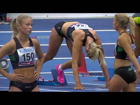 Julia HENRIKSSON Swedish Beautiful Sprinter 60m 2023 Athletics
