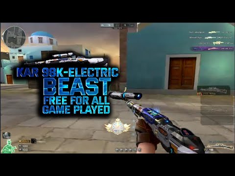Crossfire West -  Kar 98k-Electric Beast Free For All game play.
