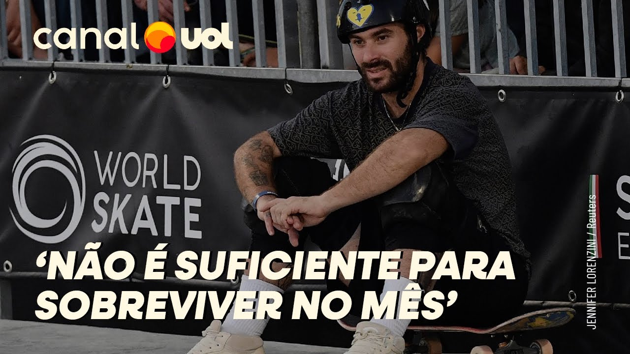 PEDRO BARROS COBRA VALORIZAÇÃO NO SKATE  ‘NÃO É SUFICIENTE PARA SOBREVIVER NO MÊS’