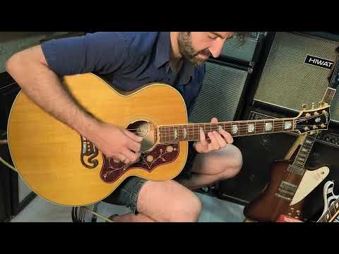 Gibson SJ-200 Standard 2017 Antique Natural image 25