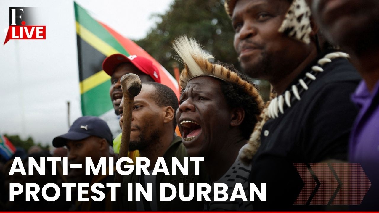 South Africa Protest LIVE: Protesters Flood Durban Streets to Protest Anti-Immigration | Xenophobia