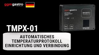Enregistrement automatique de la température - avec l’application GGM Thermometer