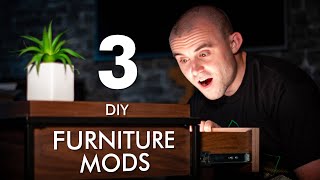 3 DIY Bedside Table Modifications - Amazon Furniture Hack!