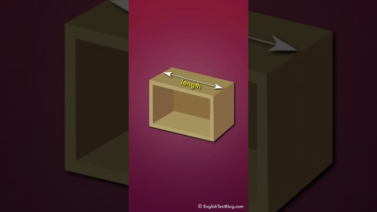 Handy nouns to talk about measurements 📏 📐