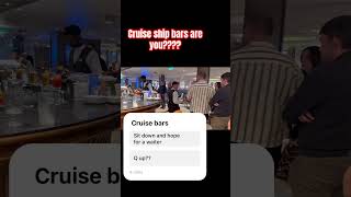 Cruise bar nightmare #funny #cruise  #travel