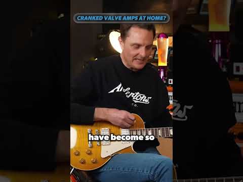 Cranked Valve Amps At Home?! #guitar #twonotesaudio #shorts