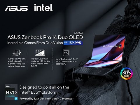 Zenbook Pro 14 Duo OLED (UX8402) | Incredible Comes from Duo Vision