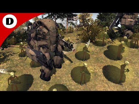 TRUMP BATTLES ILLEGAL ALIENS! ~ Red Rising Mod - Men of War: Assault Squad 2