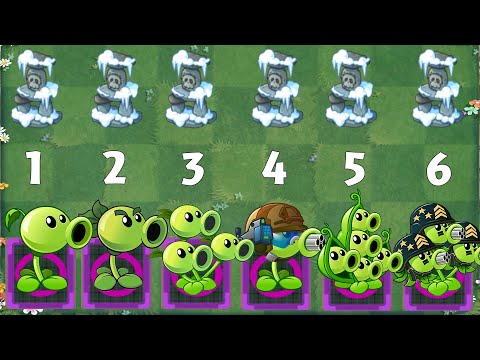 PvZ 2 Challenge - Which Plant Can Detroy 8 Gravestone Using Only 1 Plant Food ？