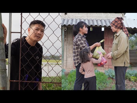 The poor girl was deeply moved and surprised to hear that the kind young man had come to her house.