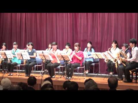 音楽学科 しんらんさま〜草ぶえふいていこう 相愛サクソフォンアンサンブル