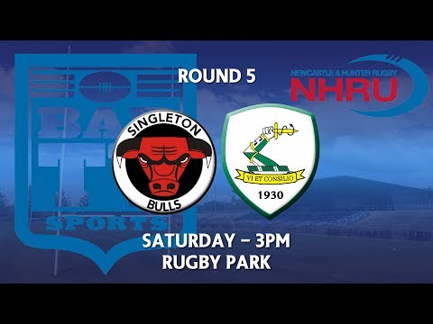 2018 NHRU Round 5 Premier 1 - Singleton Bulls v Merewether Carlton