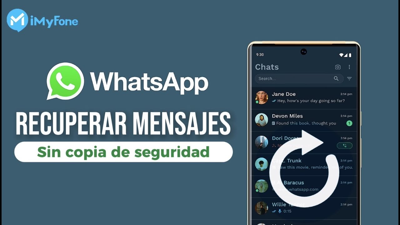 cómo recuperar mensajes de WhatsApp sin copia de seguridad