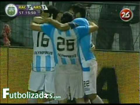 Racing 2 - Arsenal 4. Torneo Clausura 2010