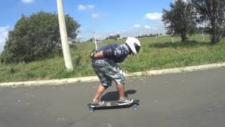 LONGBOARD - DANGER NAS CURVA !!! ON THE ROAD AGAIN - DROP MM