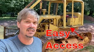 Caterpillar D6 Clutch  Brake Adjustment (Quick and Easy fix)