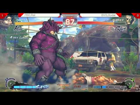 [ PlayBookTV Cross-Up 05.30.15 ] USF4 PBE.Rei Vs SVG.Rodel