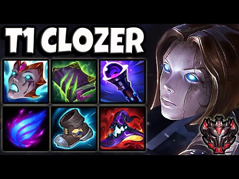T1 Clozer ORIANNA vs ANIVIA [ Quadrakill ] Korea Grandmaster Patch 11.4 ✅